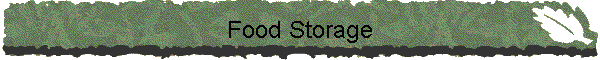 Food Storage